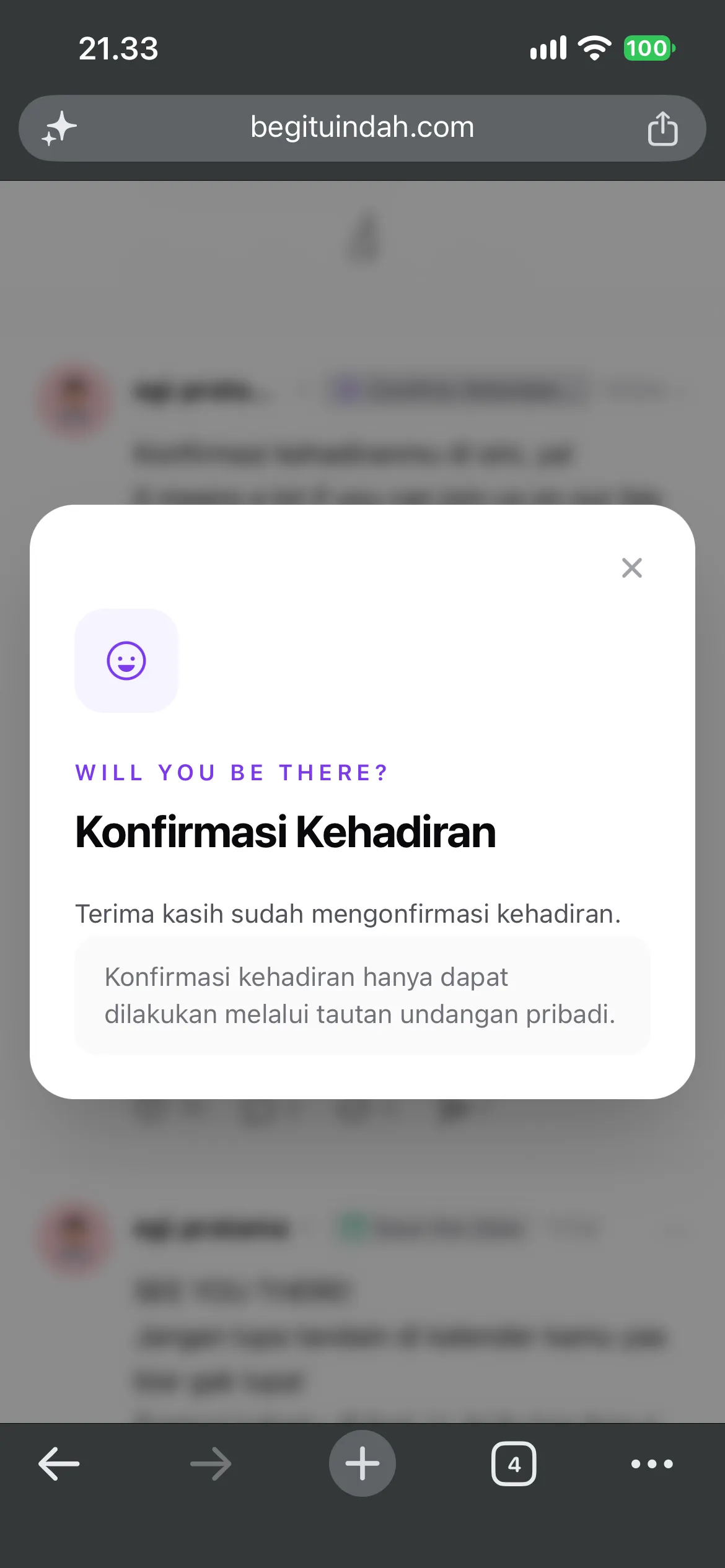 Tampilan 11 tema Thread
