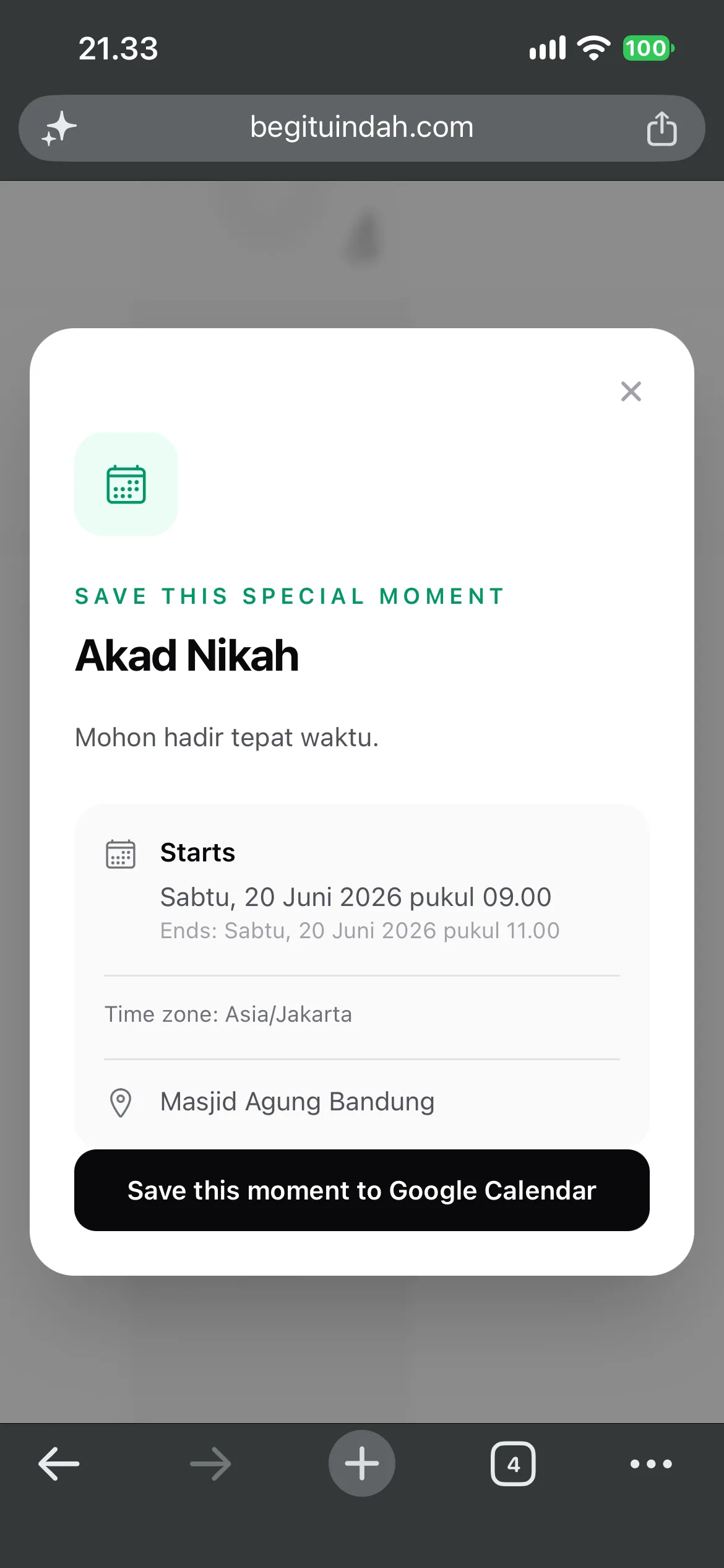 Tampilan 12 tema Thread
