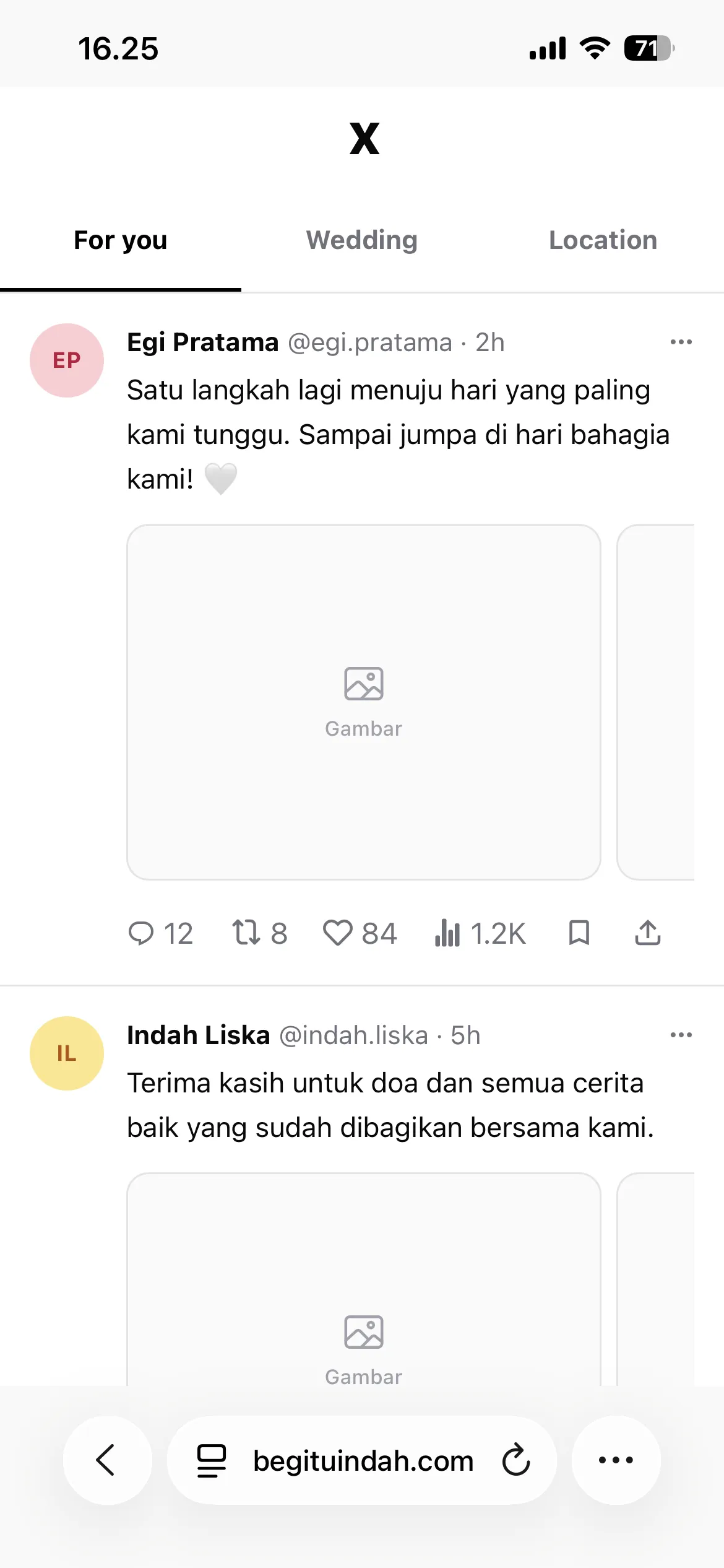 Tampilan 1 tema Say It Loud
